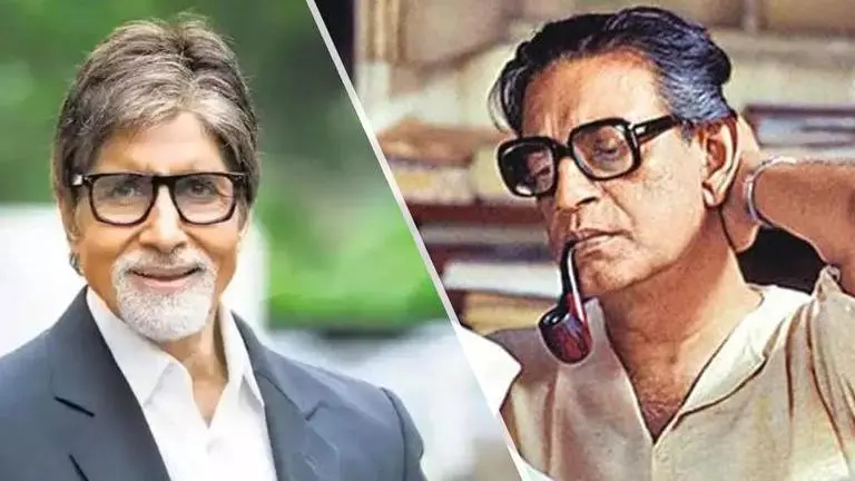Amitabh Bachchan recalls visiting Satyajit Ray's room: It was marvellous, you'd wonder... Amitabh Bachchan (L) and Satyajit Ray (R) | Image: X