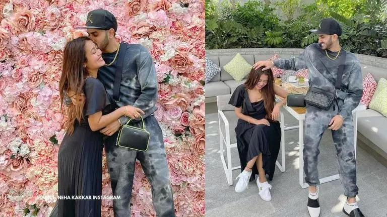 Neha Kakkar enjoys 'fun breakfast' with husband Rohanpreet Singh in Dubai neha kakkar