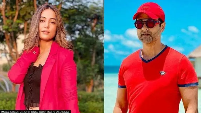 Rohit Bose Roy, Hina Khan cross paths in Maldives, groove to THIS 'Shershaah' song Rohit Bose Roy