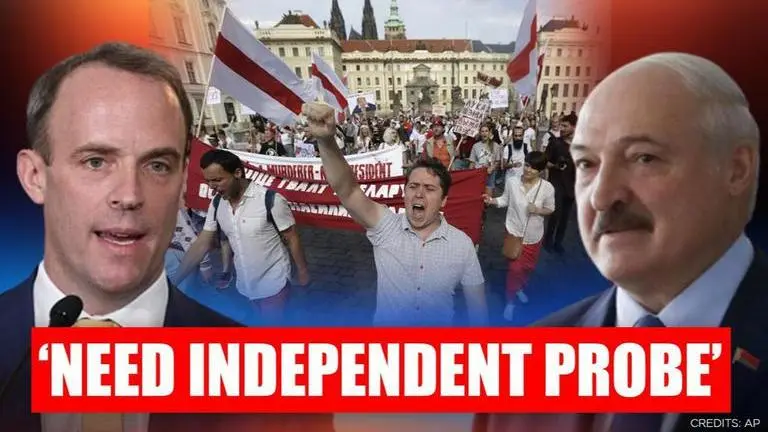 UK rejects 'fraudulent' Belarus election results amid massive protests UK