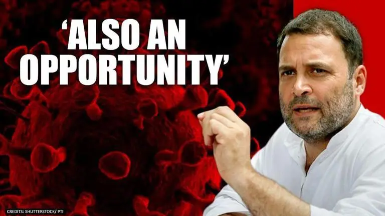 Rahul Gandhi calls for mobilisation of experts to find ‘innovative solutions’ to COVID-19 COVID-19