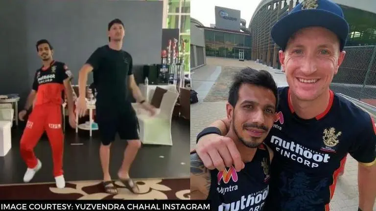 Yuzvendra Chahal's new walking style amuses fiancee Dhanashree Verma; watch video Yuzvendra Chahal