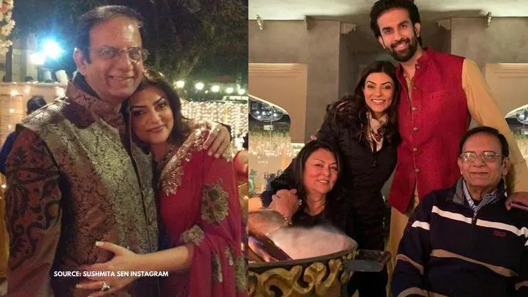 Sushmita Sen wishes 'Baba' on his birthday, calls him a 'divine & auspicious' gift Sushmita Sen