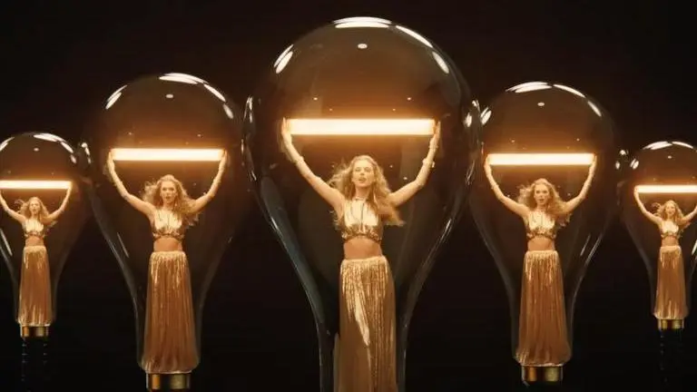 Taylor Swift adds an Indian touch to her styling in Karma music video taylor swift