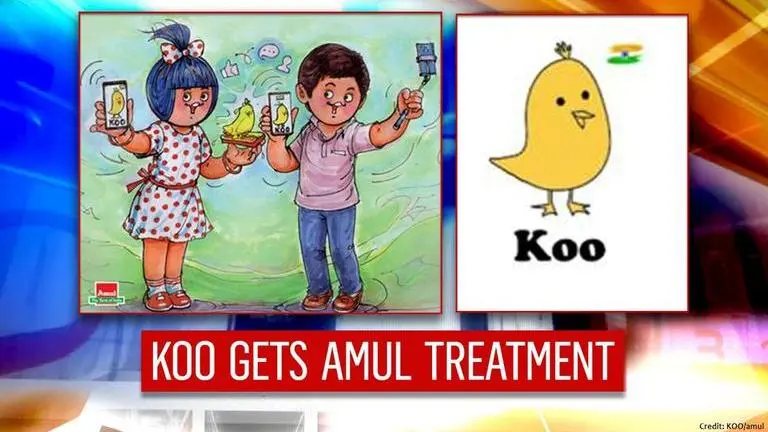 Amul hails Koo's popularity with adorable topical; takes Aatmanirbhar social media plunge Amul