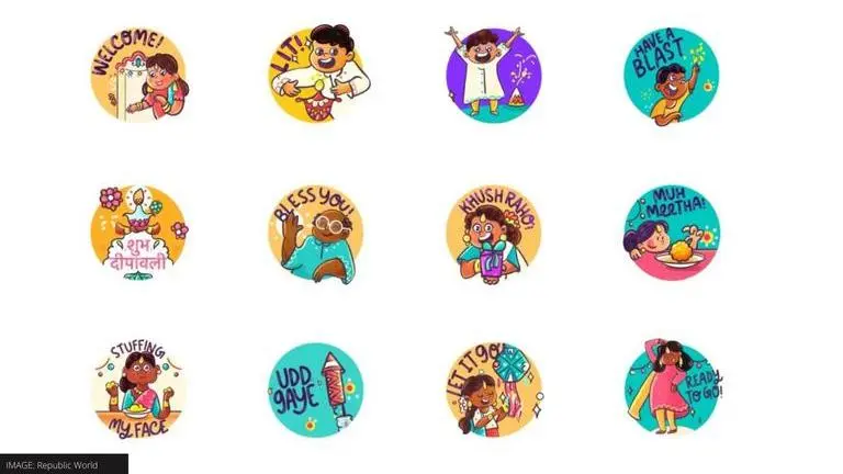 Happy Diwali WhatsApp Stickers: Here's how to download WhatsApp Diwali sticker pack Diwali WhatsApp stickers, How to download WhatsApp Happy Diwali sticker pack?