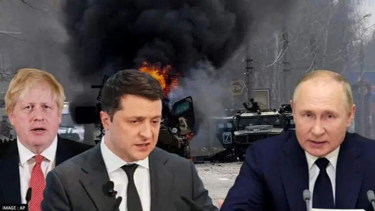 UK says Russia blaming Ukraine of developing biological weapons 'to justify its invasion' UK