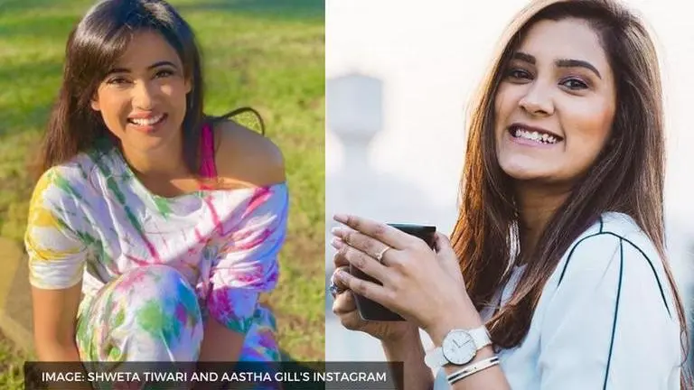 Shweta Tiwari wishes Aastha Gill on her birthday with fun BTS pictures from 'KKK11' set Shweta Tiwari