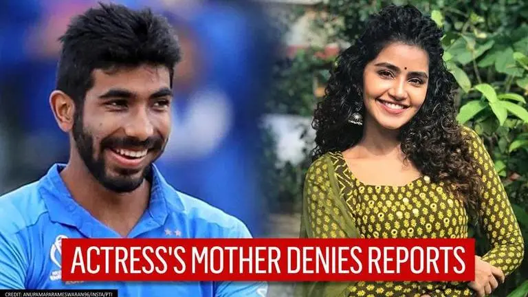 Anupama Parameswaran's mother denies reports of daughter dating Jasprit Bumrah Anupama Parameswaran