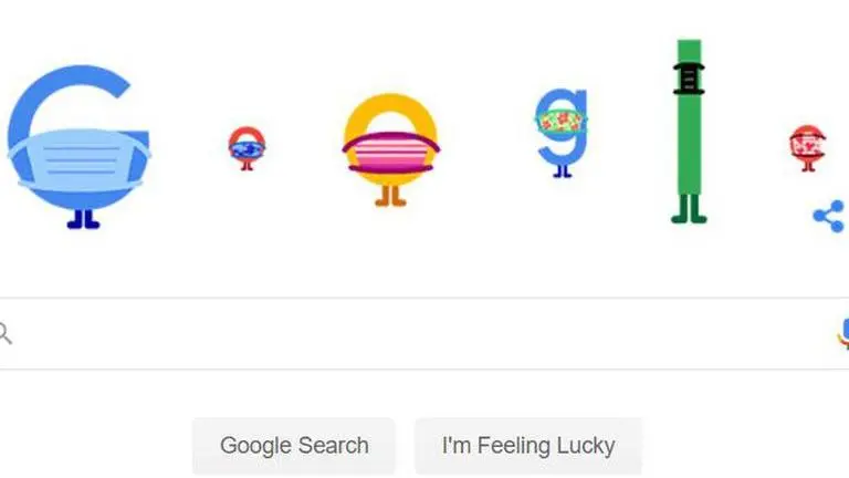 COVID-19: Google Doodle reminds people to wear masks & follow social distancing Google Doodle