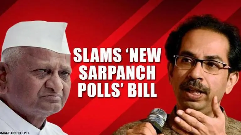 Anna Hazare slams Thackeray govt seeking 'indirect sarpanch polls', calls it autocratic Anna Hazare