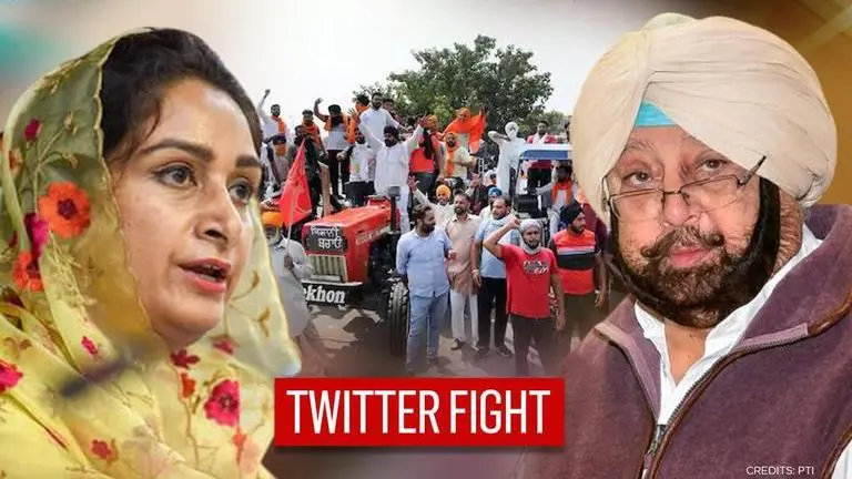 War-of-words breaks out between CM Amarinder & Harsimrat over stance on farmers' protest Harsimrat Badal