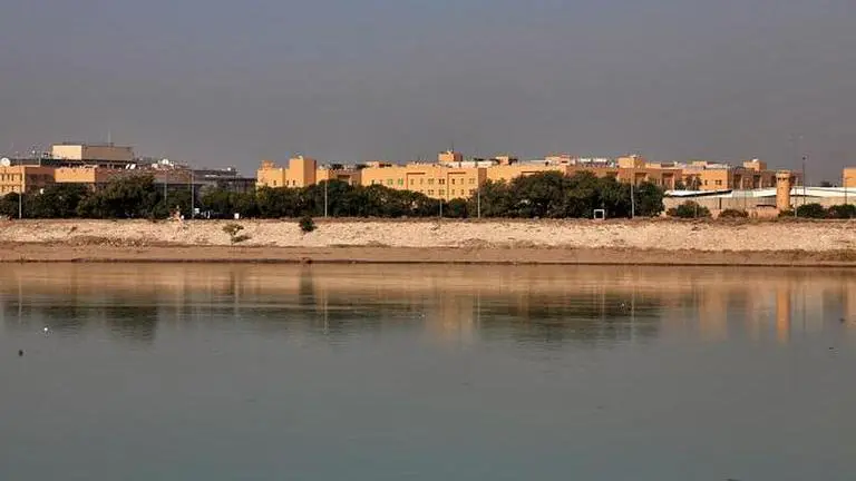 Iraqi officials say 2 rockets land in Baghdad's Green Zone