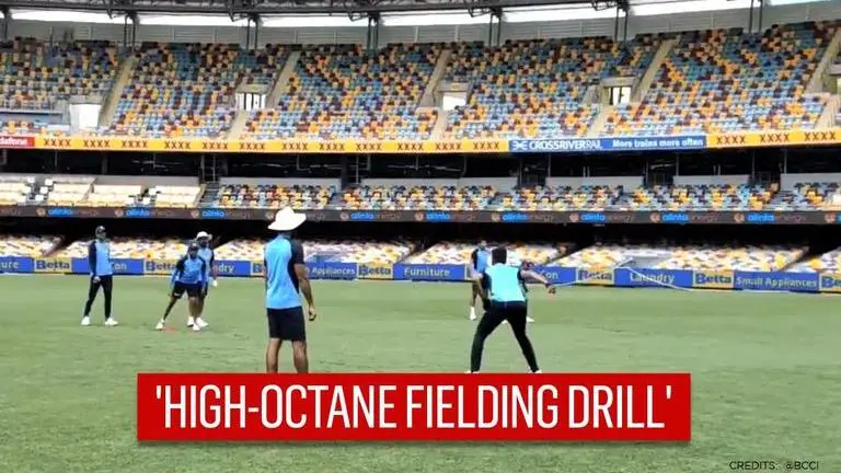 Team India give special attention to fielding a day before Brisbane Test match Team India