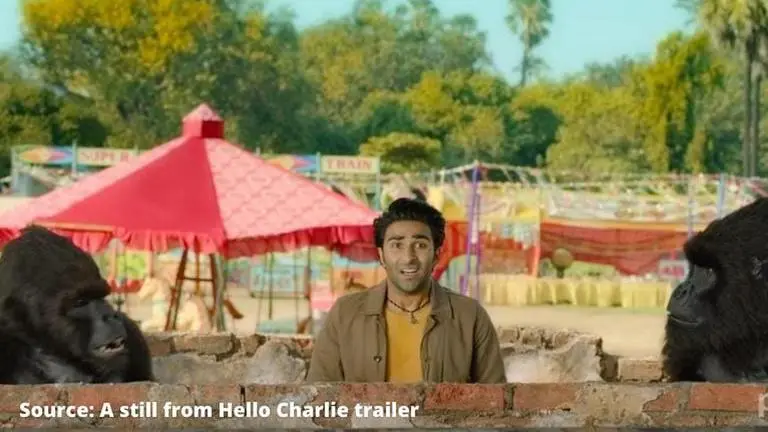 'Hello Charlie' cast has Aadar Jain and Jackie Shroff in the lead; see full cast list A still from hello Charlie trailer