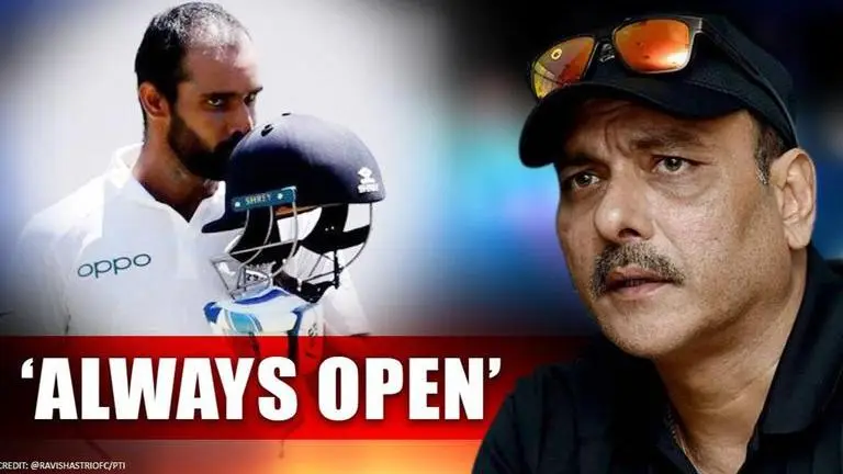 Hanuma Vihari spills the beans on coach Ravi Shastri's bonhomie with team's youngsters Hanuma Vihari