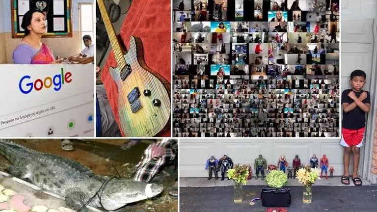 Good News: Colour pencil guitar to Doodle for teachers i Tops positive stories from today