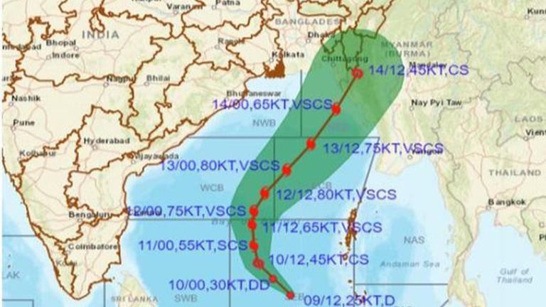 Depression In Bay Of Bengal Set To Intensify Into Cyclone By May 10 ...