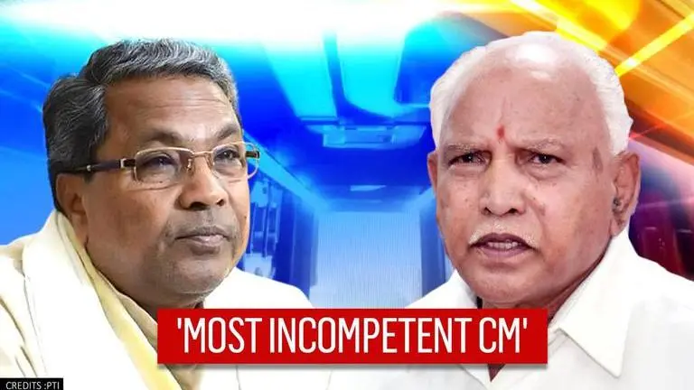 Siddaramaiah calls Yediyurappa 'most incompetent CM' over Cabinet reshuffle delay Siddaramaiah