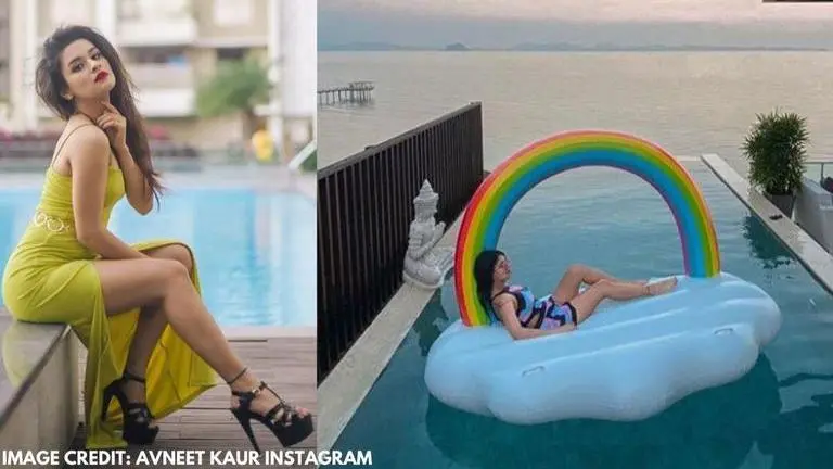 Actor Avneet Kaur is a water baby and these pics are proof Avneet Kaur