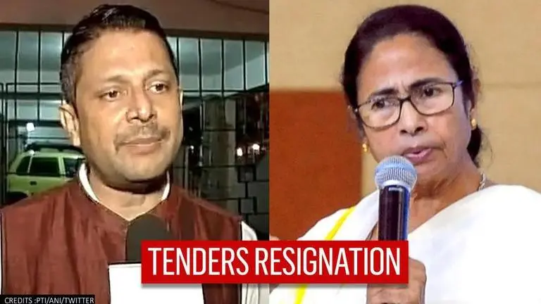 West Bengal: CMO Advisor Diptangshu Chaudhury tenders resignation after Suvendu Adhikari West Bengal