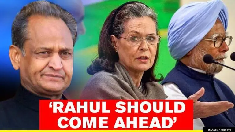 Ashok Gehlot urges Rahul Gandhi to 'come back' as party chief; slams dissenting letter Ashok Gehlot