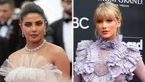 Did Priyanka Chopra Like Hate Post Targeting Taylor Swift For 'Ignoring' Celine Dion At Grammys? Priyanka Chopra and Taylor Swift