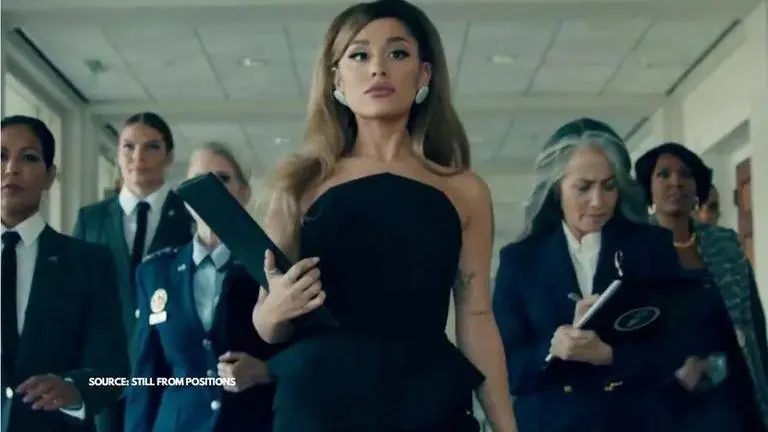 Ariana Grande releases new single 'Positions', appears as President in music video ariana grande