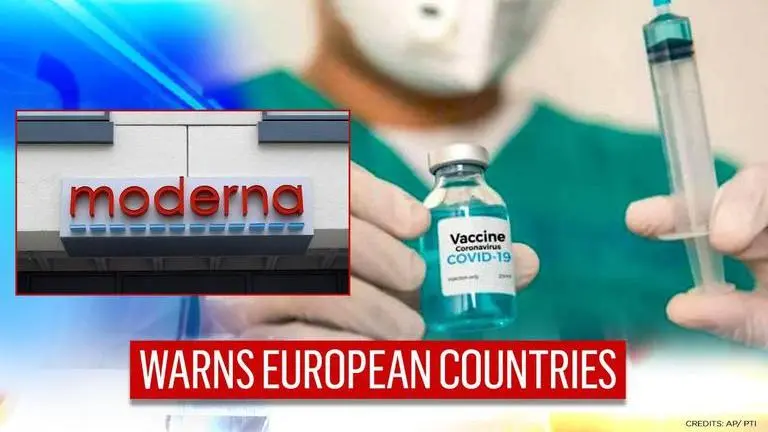 Moderna CEO warns European countries of slow delivery in COVID-19 vaccine Covid