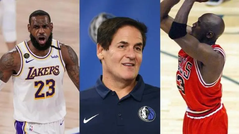 Mark Cuban chooses Michael Jordan over LeBron James to make the closing shot for his game mark cuban