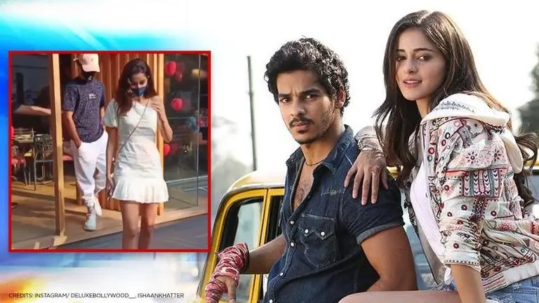 Valentine’s Day, Rumoured couple Ananya Panday, Ishaan Khatter enjoy date, see viral pics