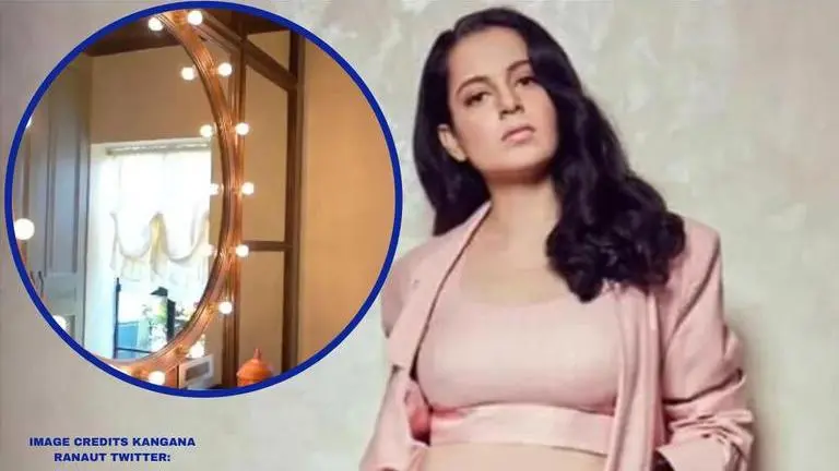 Kangana Ranaut's office at Pali Hill is a dreamy workplace for her; BTS videos surface kangana ranaut