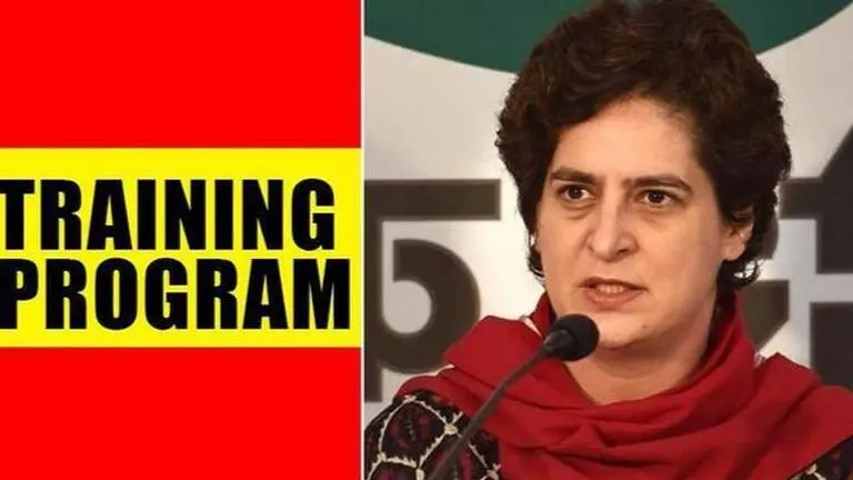 Priyanka Gandhi to attend 3-day training program of UP Congress unit Priyanka