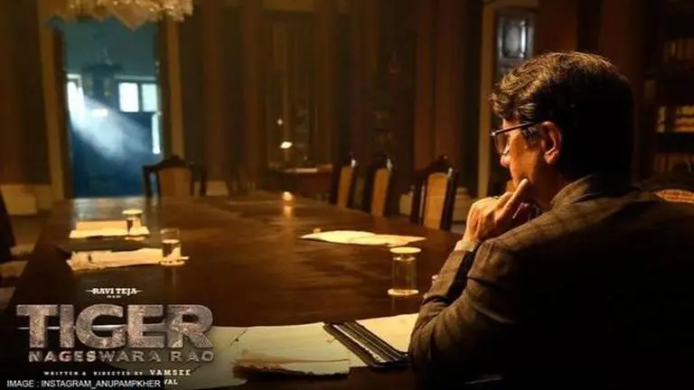 'Tiger Nageswara Rao': Director Vamsee spills beans on Anupam Kher's character in film Tiger Nageswara Rao