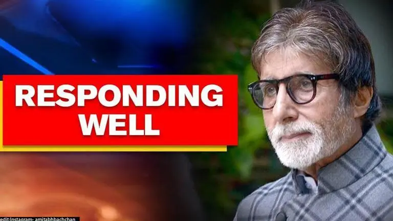 Amitabh Bachchan responding well; had good night's sleep: Nanavati Hospital's Covid update Amitabh Bachchan