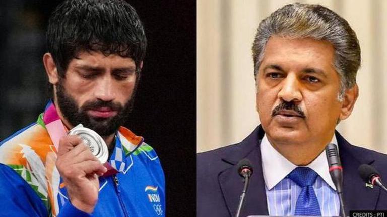 Anand Mahindra grateful to Olympic hero Ravi Dahiya's village ...