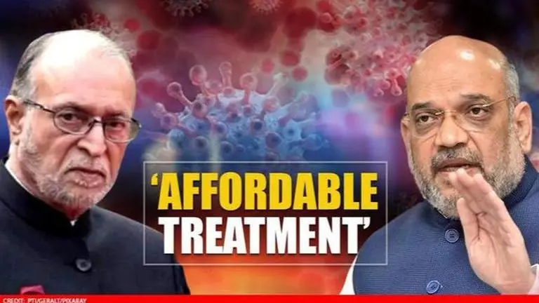 Delhi LG remarks 'COVID treatment made affordable' as Home Ministry caps hospital charges Delhi