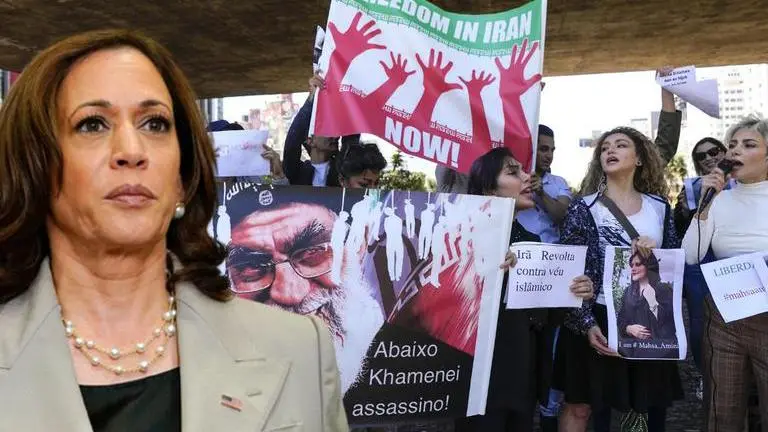 US VP Kamala Harris lauds Iranian women's bravery amid ongoing anti-hijab protests Kamala Harris