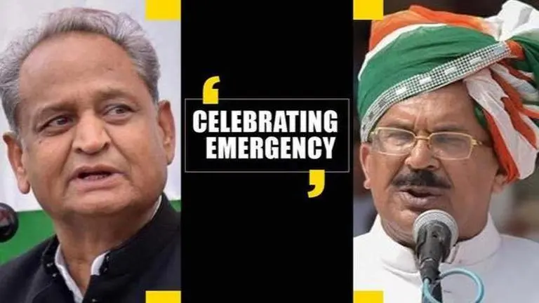 Rajasthan Govt: 'Emergency detainees are not freedom fighters' Rajasthan