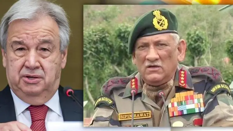 CDS Bipin Rawat no more: UN Secy-General Guterres mourns death of top Indian Army officer Bipin Rawat