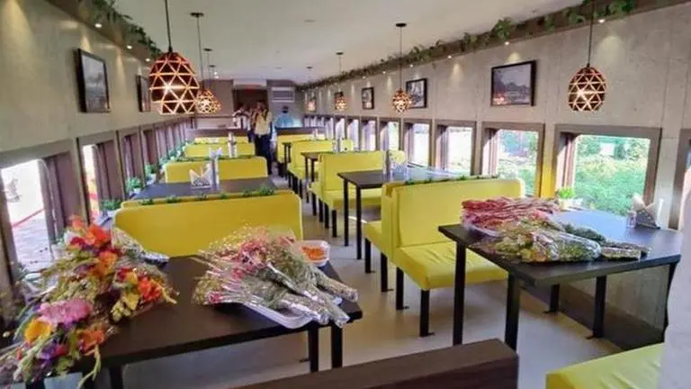 Train coach converted into restaurant at West Bengal's New Jalpaiguri Station Ministry of Railways