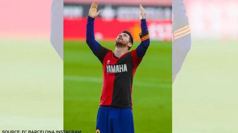 Lionel Messi, Barcelona fined by Spanish FA for Diego Maradona tribute during Osasuna game lionel messi