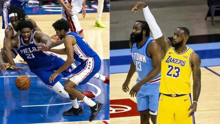 NBA scores: Joel Embiid scores 45 in OT win vs Heat, Lakers clinch 3rd straight win nba scores