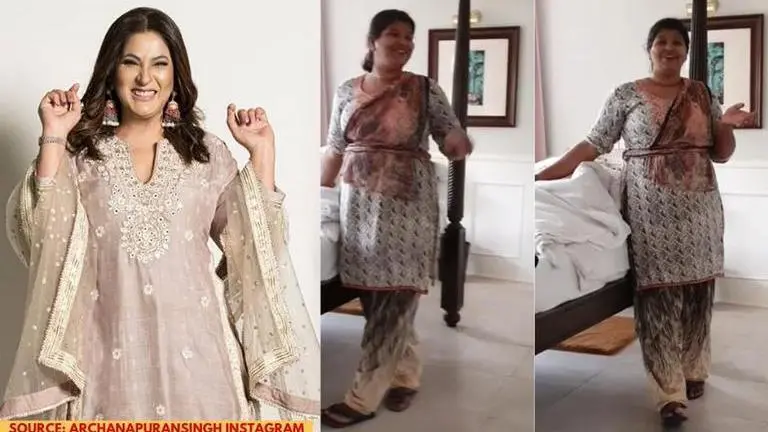 Archana Puran Singh's house-help Bhagyashri is 'over the moon' after meeting fan; Watch Archana Puran Singh