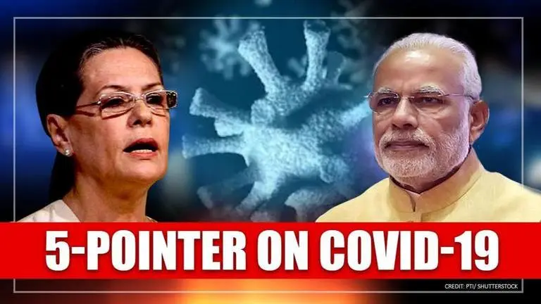 Sonia Gandhi makes 5 suggestions to PM Modi in response to his Coronavirus reach-out Sonia Gandhi