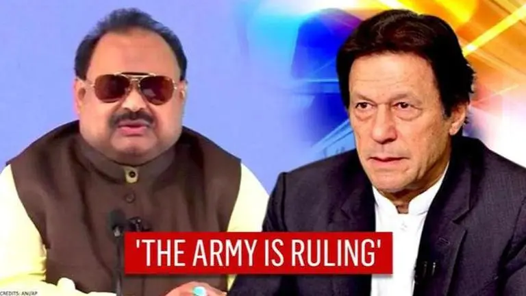 'Pakistan is not a democracy but stratocracy' MQM founder Altaf Hussain criticises army Pakistan