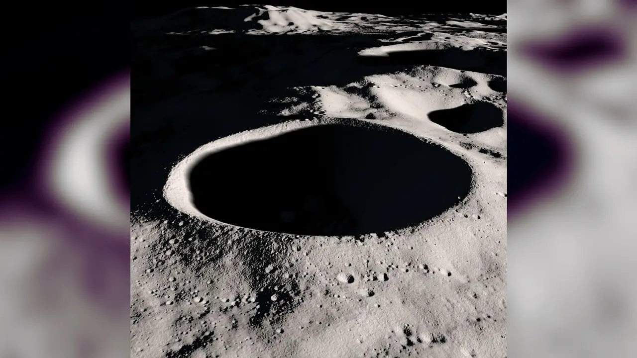 ISRO Study Reveals Evidence of Water Ice in Polar Craters of Moon ISRO study points to evidence of water ice in polar craters of Moon