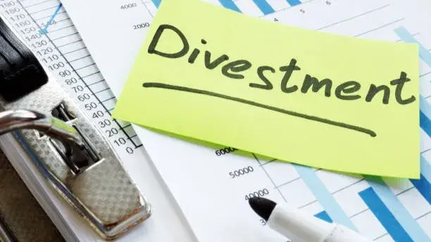 Fiscal 2024-25 divestment target
