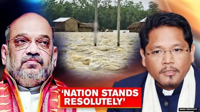 Meghalaya flood: Amit Shah dials CM Sangma to assure Centre's help; condoles loss of lives Meghalaya floods