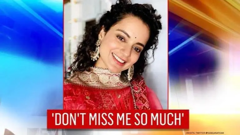 Kangana Ranaut posts Navratri selfie from Manali, mocks Maha Govt for their 'obsession' Kangana Ranaut